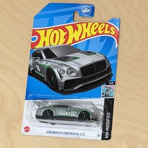 Hot Wheels 2018 Bentley Continental GT3